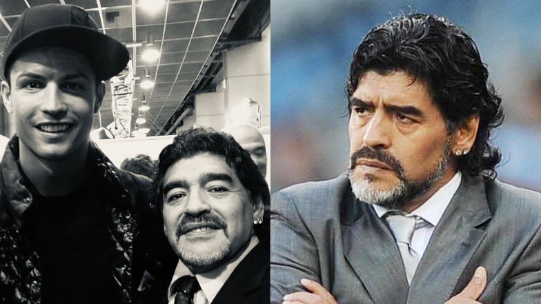 Cristiano Ronaldo żegna Diego Maradonę