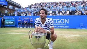 ATP Londyn: obroniony meczbol i spełnione marzenie Feliciano Lopeza. Hiszpan wygrał turniej na kortach Queen's Clubu