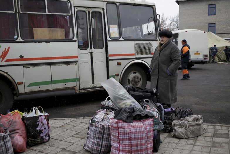 Wojna na Ukrainie zmusiła milion ludzi do porzucenia domów