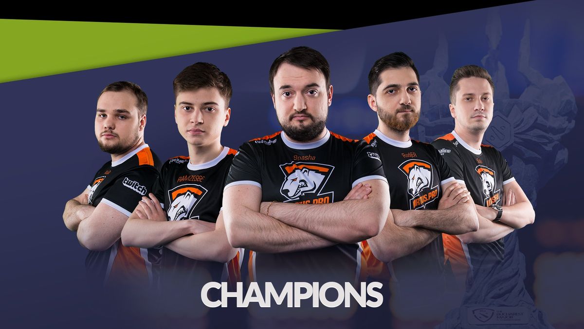 Materiały prasowe / PGL / Reprezentacja Virtus.pro w grze DOTA 2