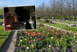 Nielegalny wyścig w Londynie. Bmw uderzyło w bramę