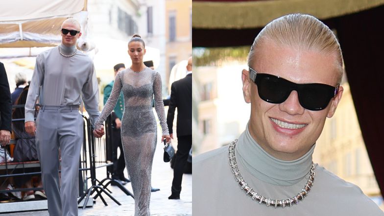 Erling Haaland z ukochaną w Rzymie