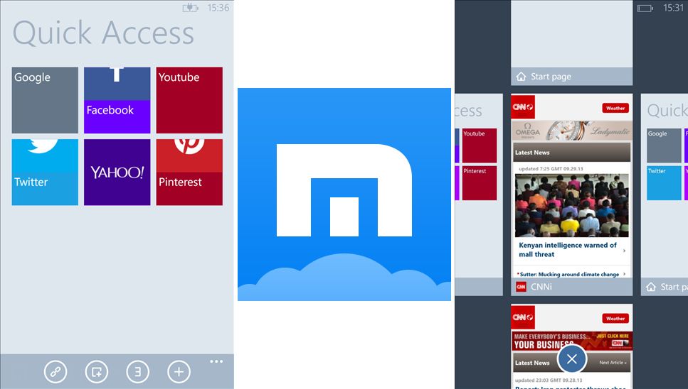 Maxthon zawitał na Windows Phone
