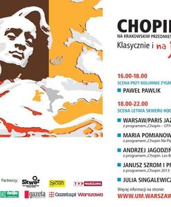 Chopin jazzowo i klasycznie na Krakowskim Przedmieściu
