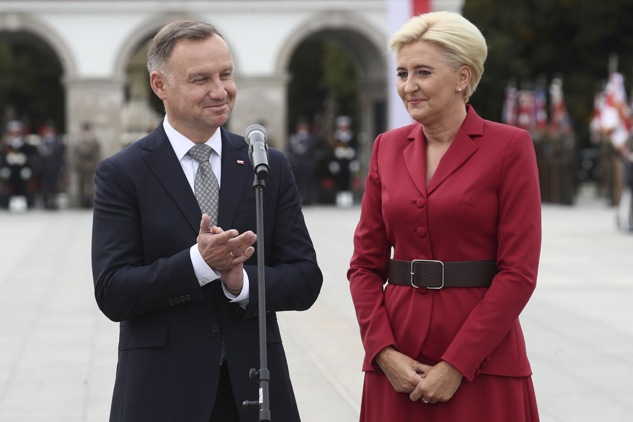 Agata Duda i Andrzej Duda