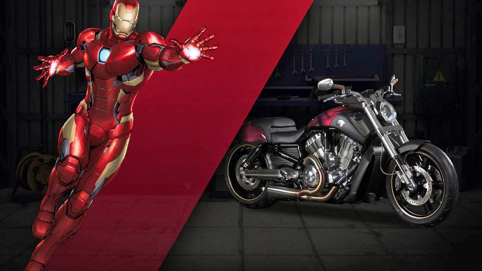 Harley-Davidson V-Rod Muscle "Iron Man"