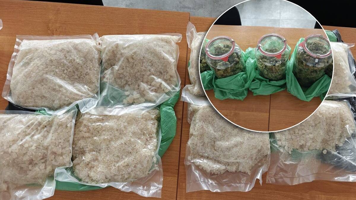 Mefedron i marihuana ujawnione u 23-latka