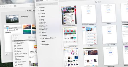 OS X 10.10 Yosemite, czyli tak teraz będą wyglądały pulpity Maków