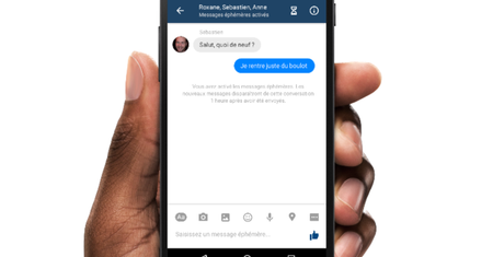 Facebook wprowadza znikające wiadomości w Messengerze