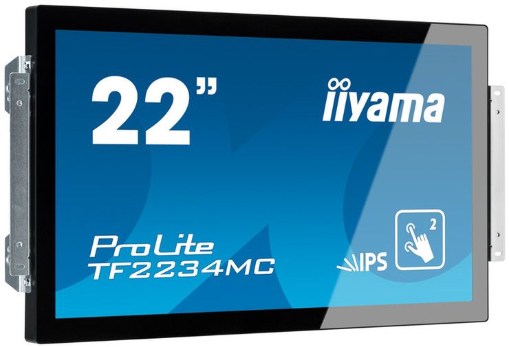 Trzy monitory dotykowe Open Frame od iiyama