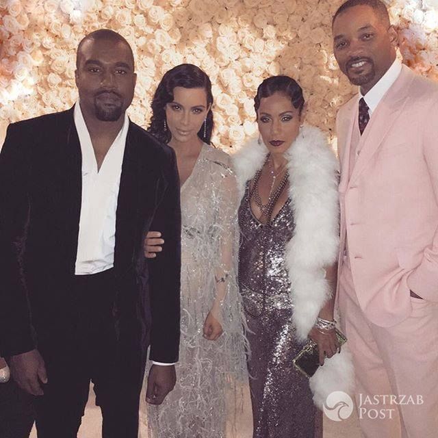 Kim Kardashian i Kanye West na imprezie urodzinowej Kris Jenner