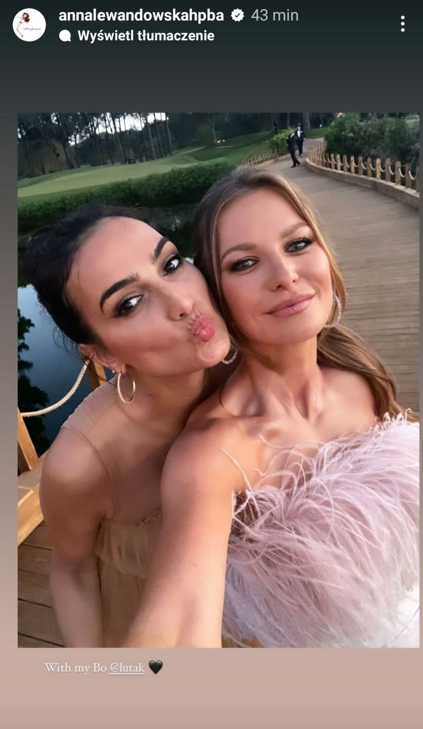 Anna Lewandowska - wesele Alego Safaka Ozturka i Paoli Mainelli