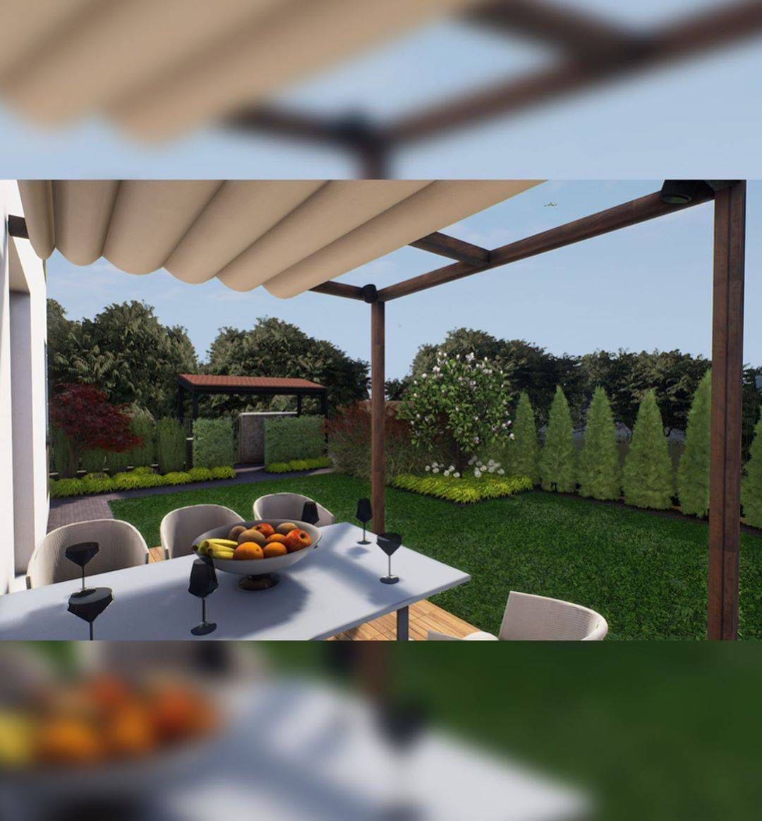 Agnieszka Kaczorowska - pokazała ogród