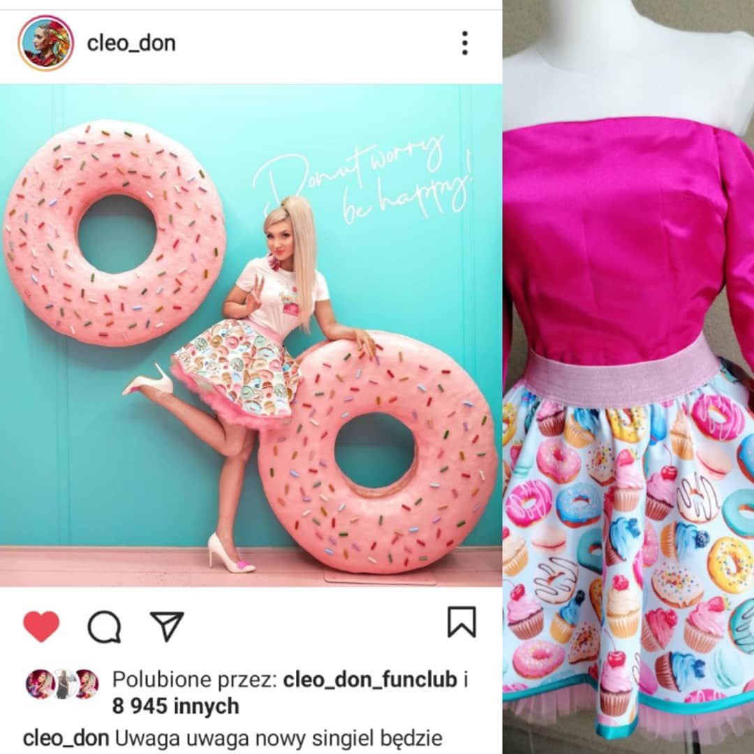 Kreacje Cleo przygotowane przez panią Małgosię