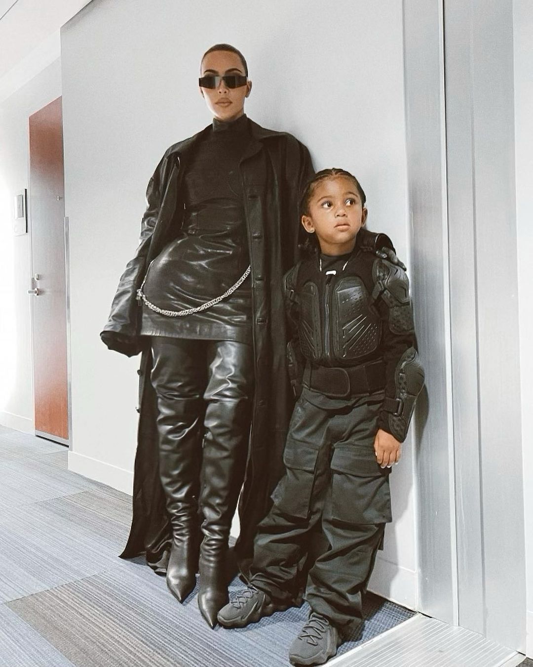 Saint West z mamą
