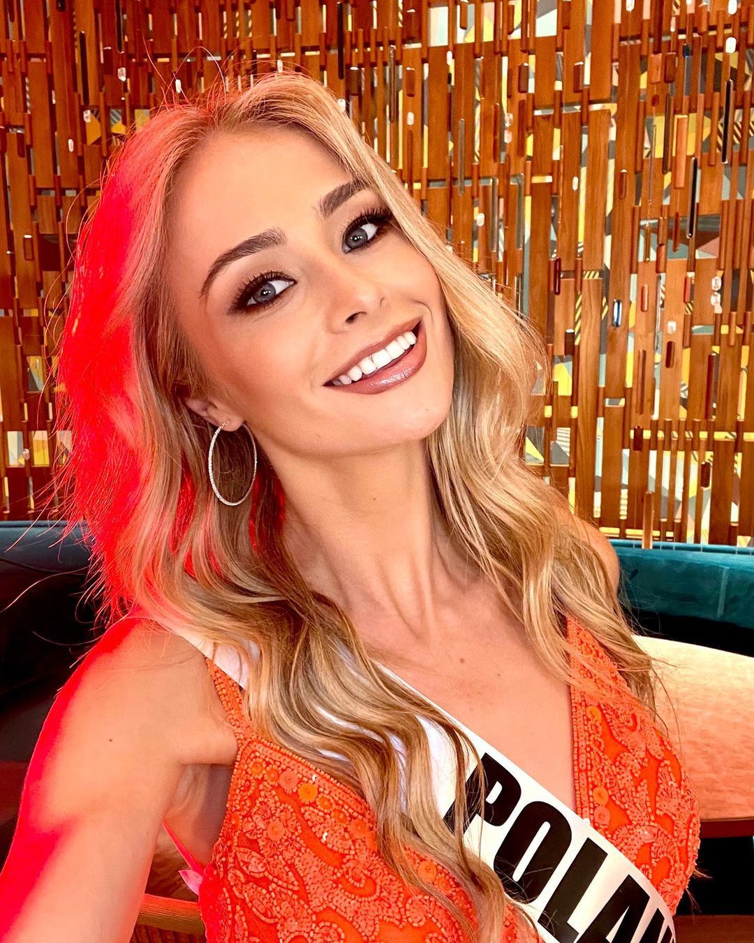 Natalia Piguła na Miss Universe 2020