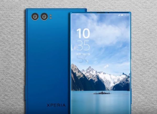 Koncept smartfonu Sony Xperia