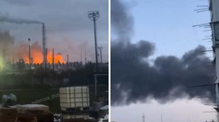 Nocne eksplozje w Rosji. Kłęby dymu nad dwoma miastami