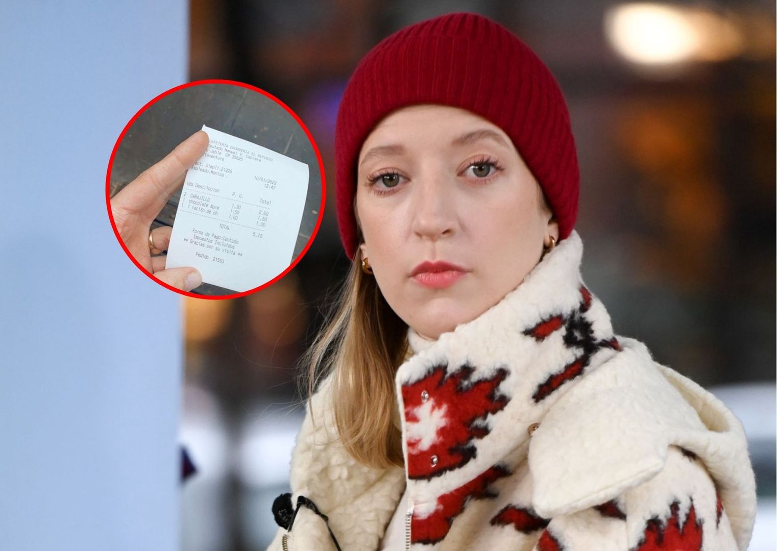 Larę Gessler zamurowało. Pokazała paragon z hiszpańskiej restauracji