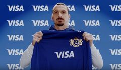 Zlatan Ibrahimović twarzą mundialowej kampanii Visa