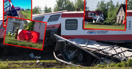 Pociąg rozpadł się na pół. Prokuratura o szczegółach katastrofy