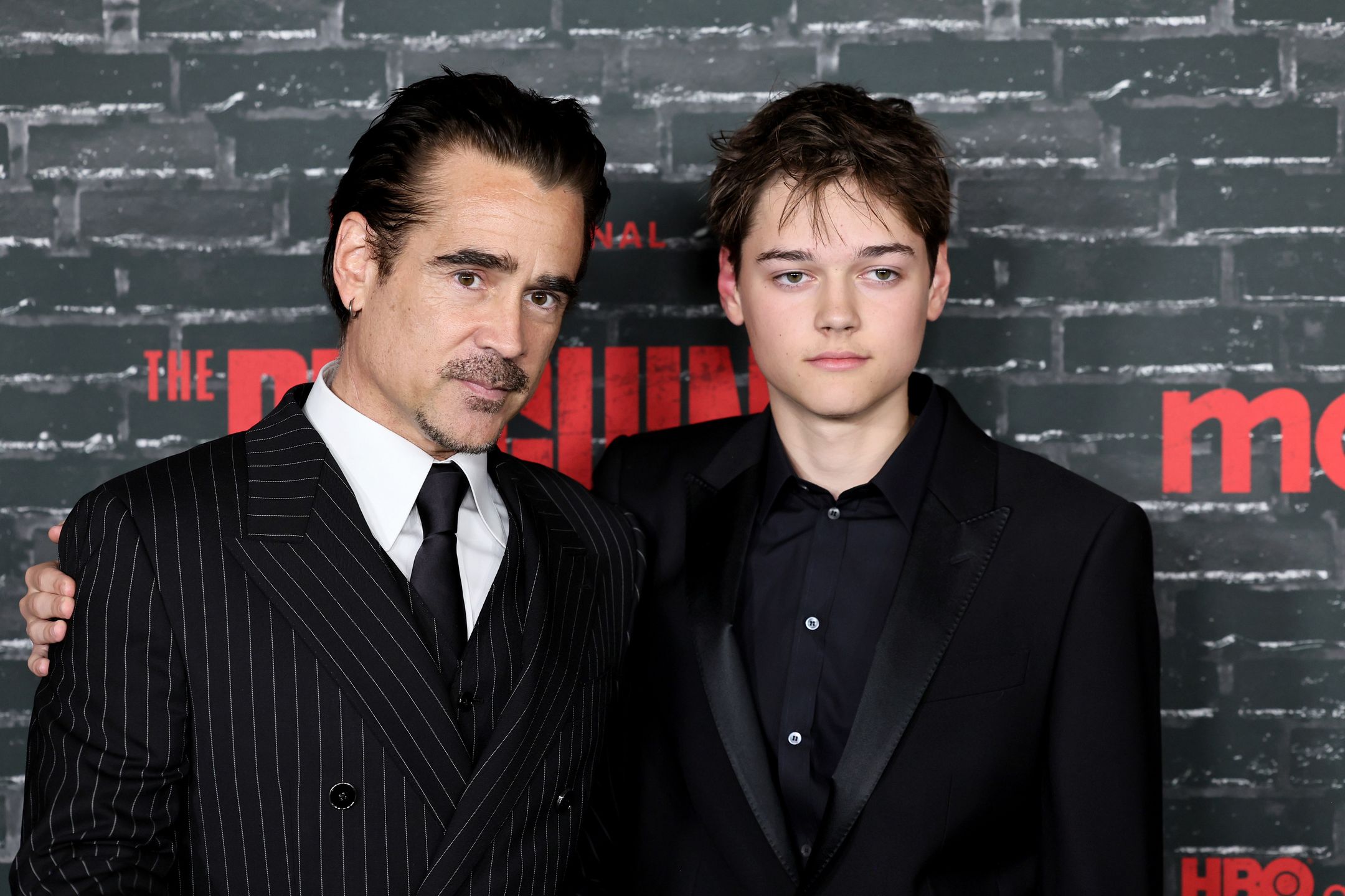 Colin Farrell i Henry Tadeusz na premierze