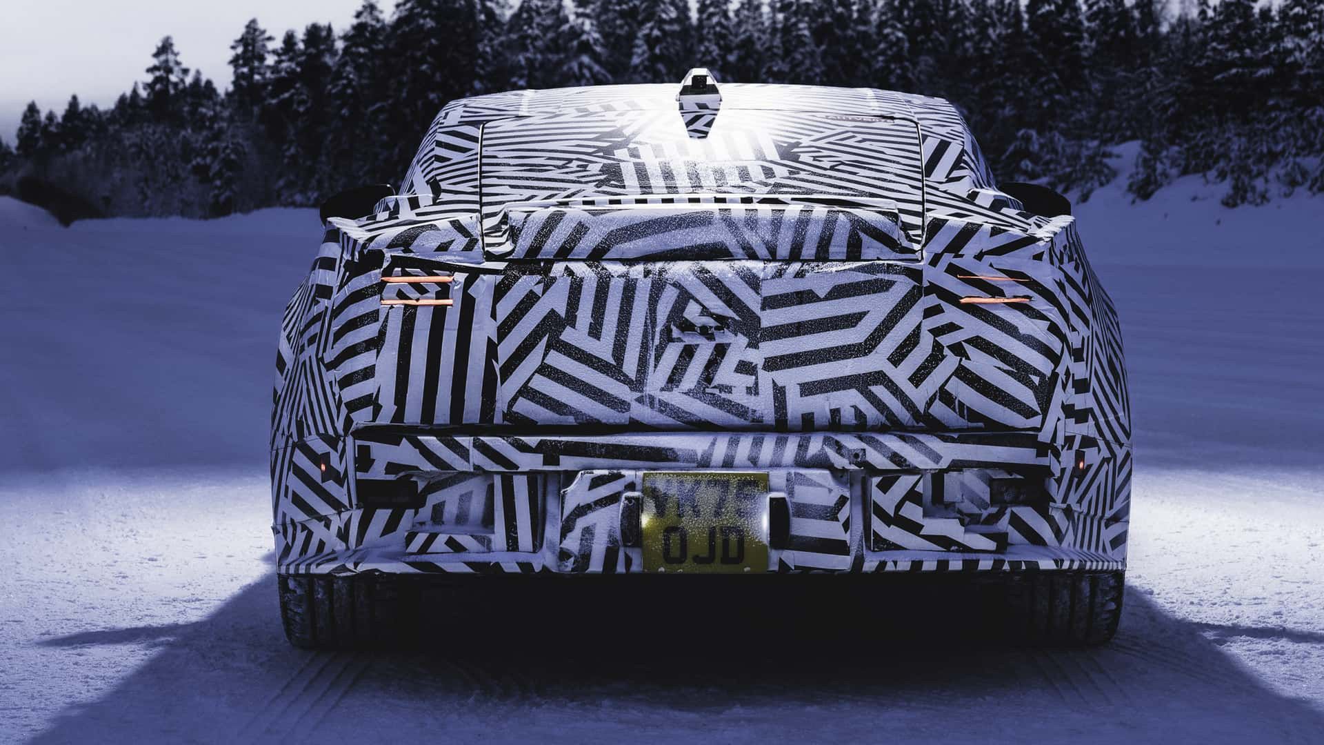 Nowy Jaguar podczas zimowych testów