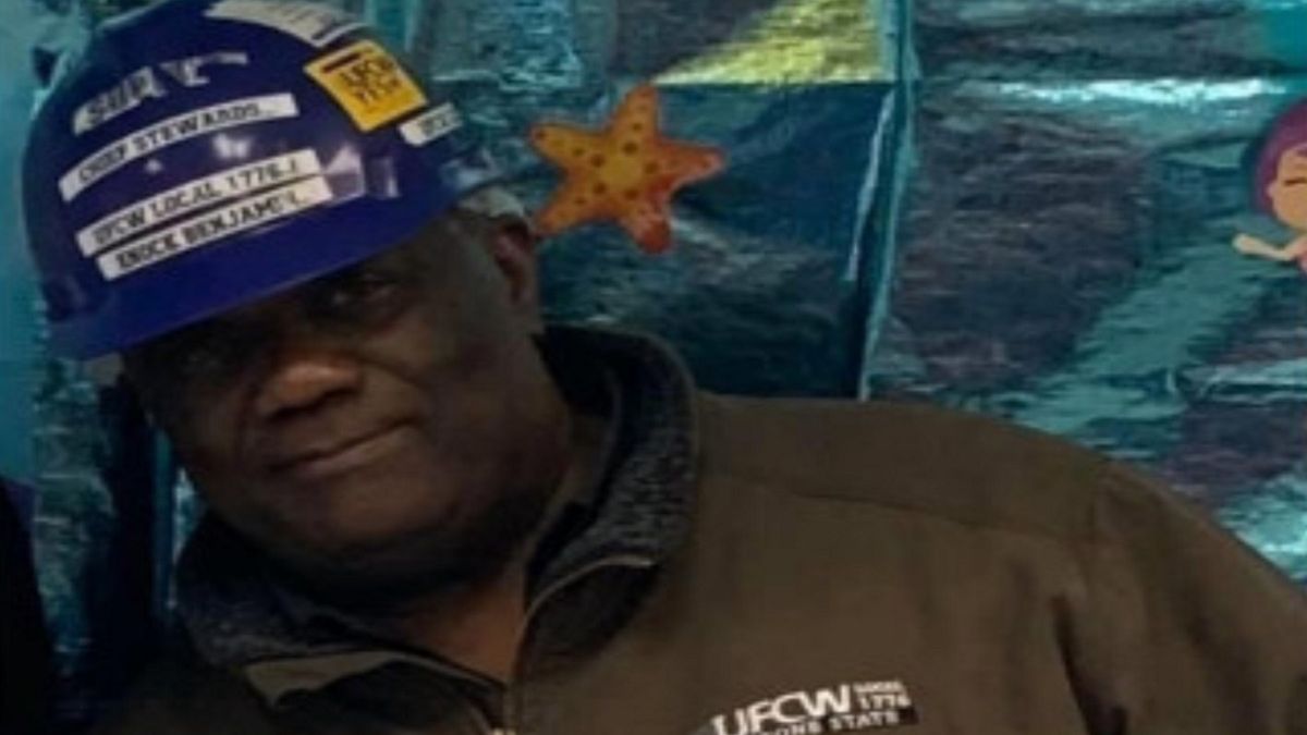 Zdaniem rodziny Benjamin zaraził się koronawirusem w pracy