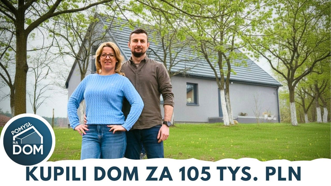 100-letni dom za 105 tysięcy. "Ruderka", która zachwyca już od wejścia