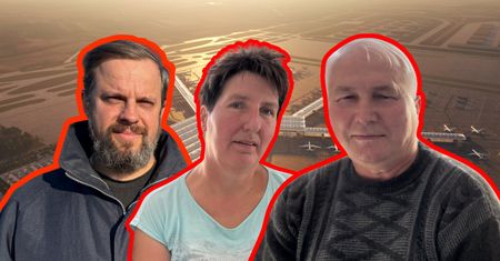Po ich sąsiadach zostały tabliczki. 20 osób nadal mieszka na pasie startowym CPK