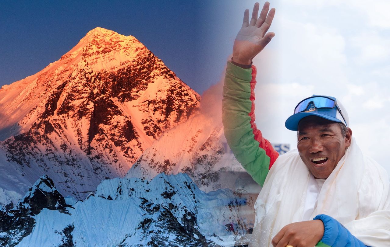 Ma 56 lat i znów wszedł na Mount Everest. Pobił własny rekord