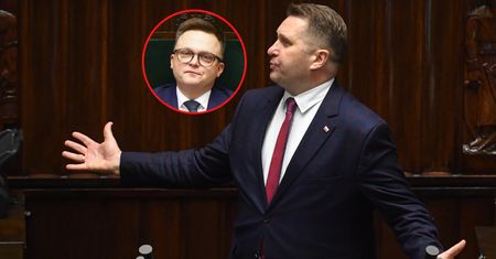 Czarnek krzyczał z mównicy. Doczekał się riposty