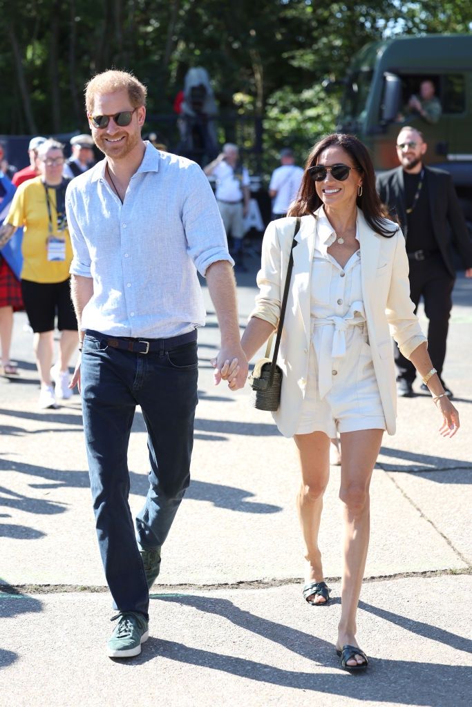 Książę Harry i Meghan Markle podczas tegorocznej edycji Invictus Games