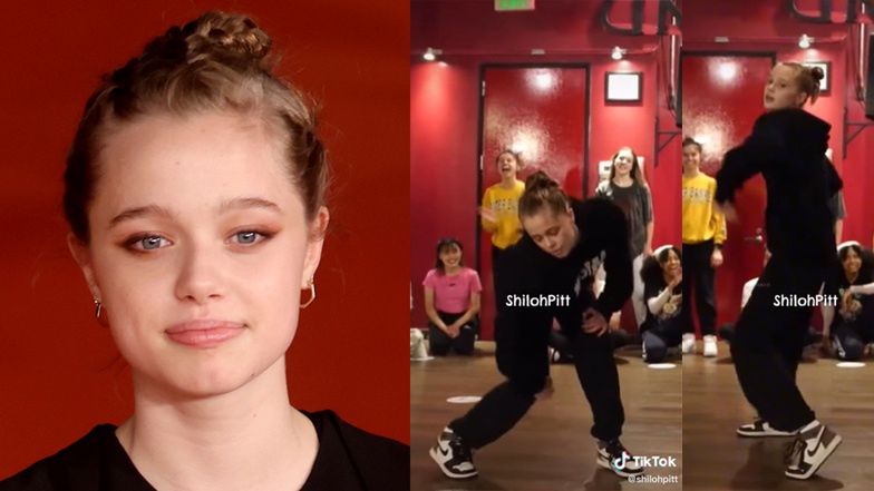 Shiloh Jolie-Pitt pokazuje, jak tańczy 