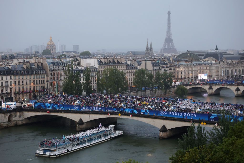 A rainy opening of the Summer Olympic Games in Paris