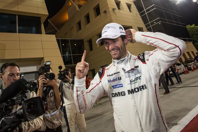 W tym sezonie można było liczyć na tego faceta - na zdjęciu Mark Webber, mistrz klasy kierowców prototypów