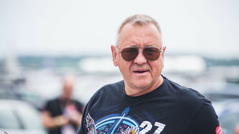 Jurek Owsiak na otwarciu Poll'and'Rock Festival