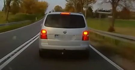 "Cham będzie chamem". Nagranie z drogi krajowej nr 22