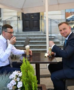 Andrzej Duda i Mateusz Morawiecki wybrali się na lody
