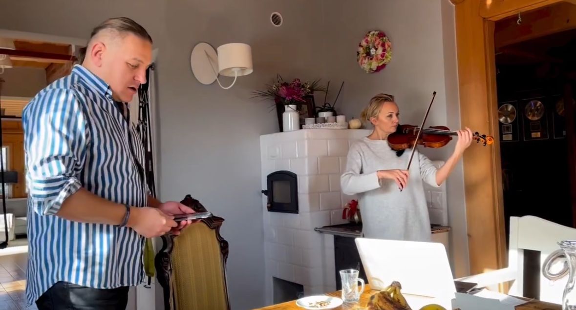 Tak mieszkają Edyta i Łukasz Golcowie