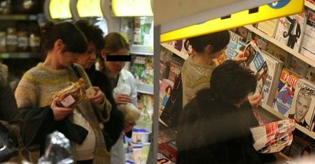 Dygant z brzuszkiem, na zakupach (DUŻO ZDJĘĆ)