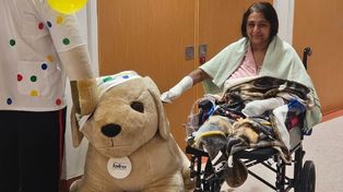 Po tym jak pies polizał jej ranę, doszło do sepsy. Kobieta straciła obie nogi i dłonie