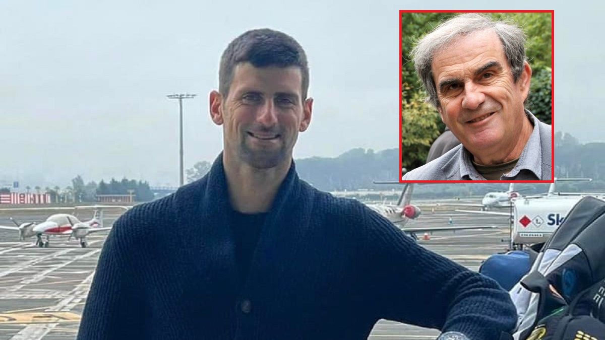 Novak Djoković i Josep Manchado