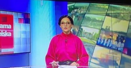 Stylizacja dziennikarki TVP wywołała poruszenie. Zdjęcie hitem sieci