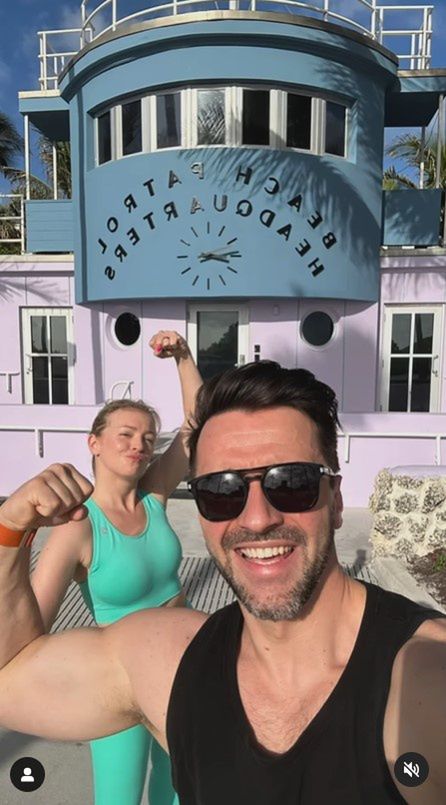 Kurdej-Szatan wypoczywa z rodziną w Miami