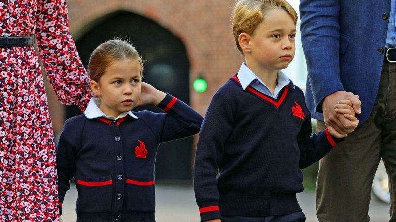 Księżniczka Charlotte i książę George
