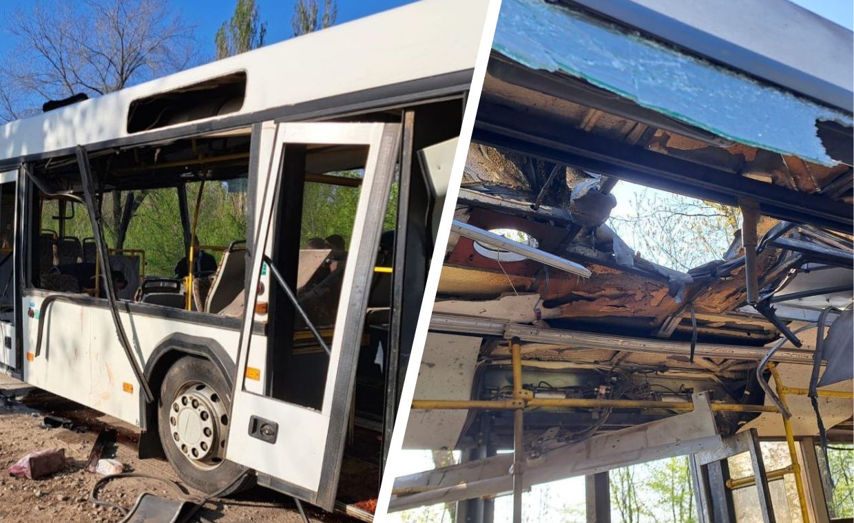 Jechali do pracy. Rosyjski dron uderzył w autobus. Rośnie liczba ofiar