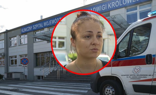 Dzieci przegrzewają się w szpitalu. Matka obkłada córkę lodem