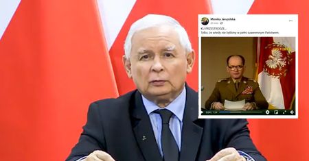 "Ku przestrodze". Monika Jaruzelska komentuje przemówienie Kaczyńskiego