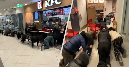 Nowy trend w Polsce. Pełzający nastolatkowie w galeriach